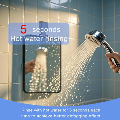 Fogless Shower Mirror for Shaving