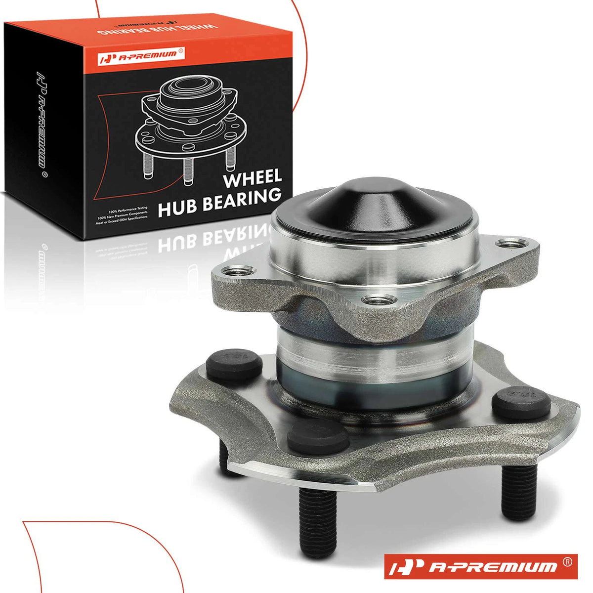 Rear Wheel Hub & Bearing Assembly for Toyota Echo (2000–2005) 424100D010, 4241052020, 4241052021, 512210