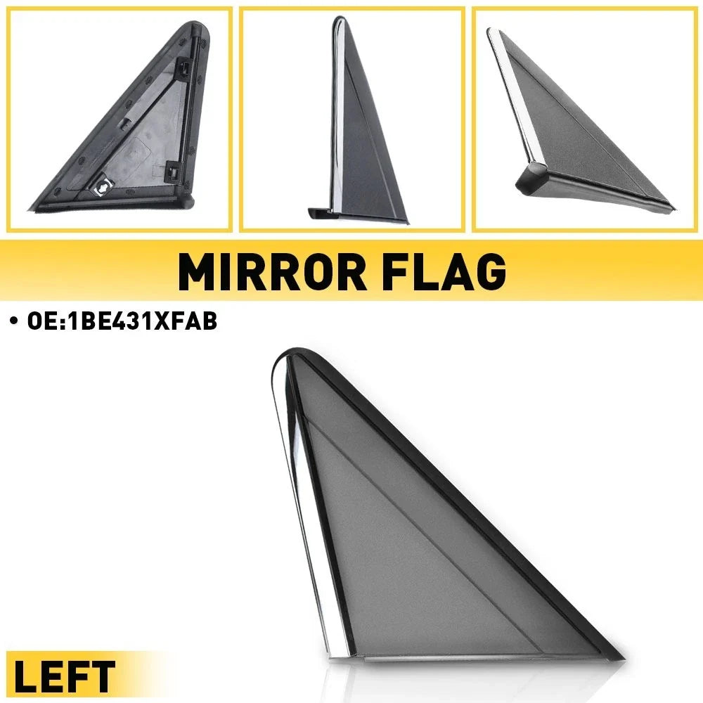 Left Mirror Flag Applique for Dodge Grand Caravan, Chrysler Town & Country (2008–2016)