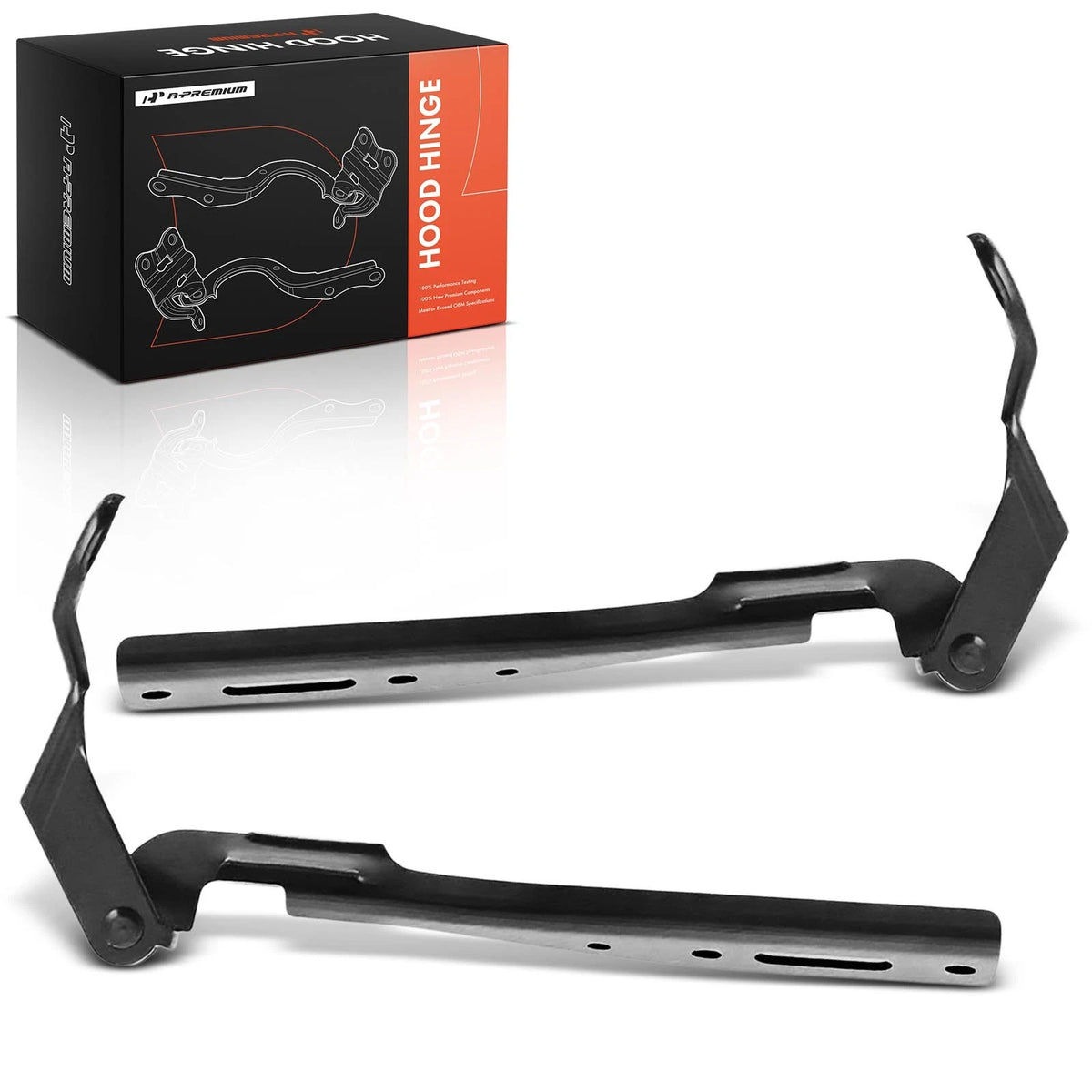 2X Hood Hinge for Honda Accord (2016–2017) - 60170-T2F-A00ZZ, 60120-T2F-A00ZZ