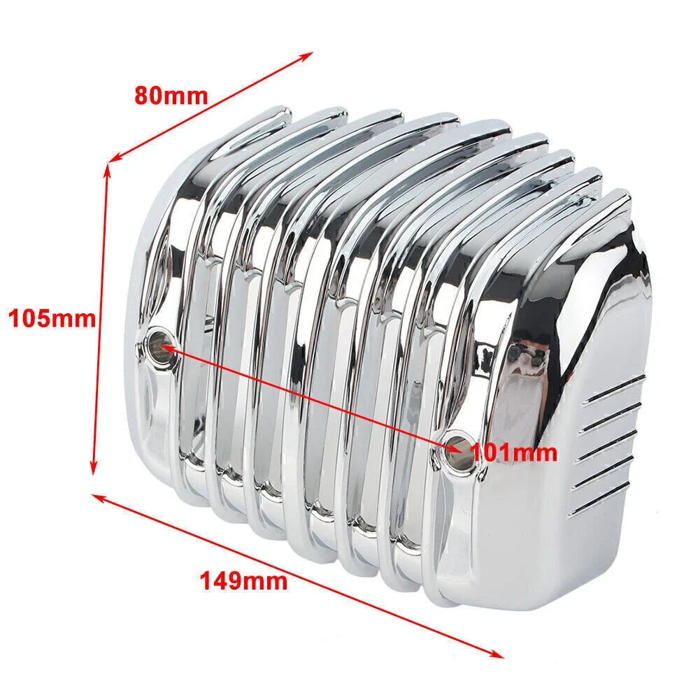 Chrome Voltage Regulator Cover Fairing for Harley Softail (FXS FXSB FLSTSB FXSTC)