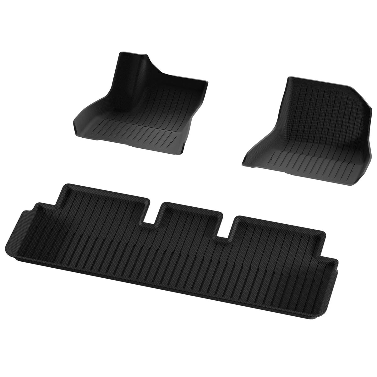 Floor Mats for Tesla Model 3 (2021–2023) Waterproof Front & Rear Liners