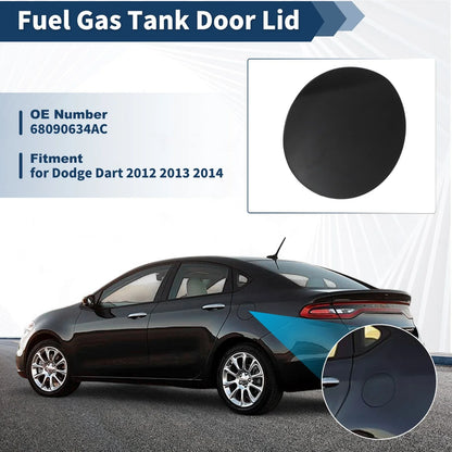 Fuel Tank Door for Dodge Dart (2012–2014) No. 68090634AC