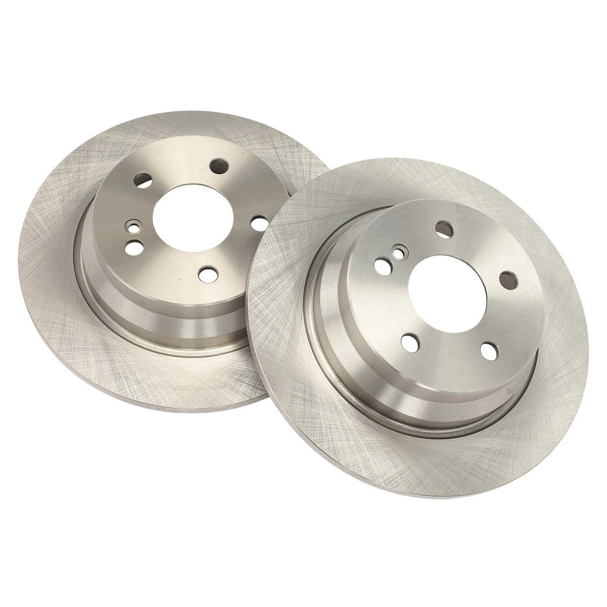2X Brake Disc and Pad Kits Rear for MB E Class Sedan (2006–2016) - 18099242, D986