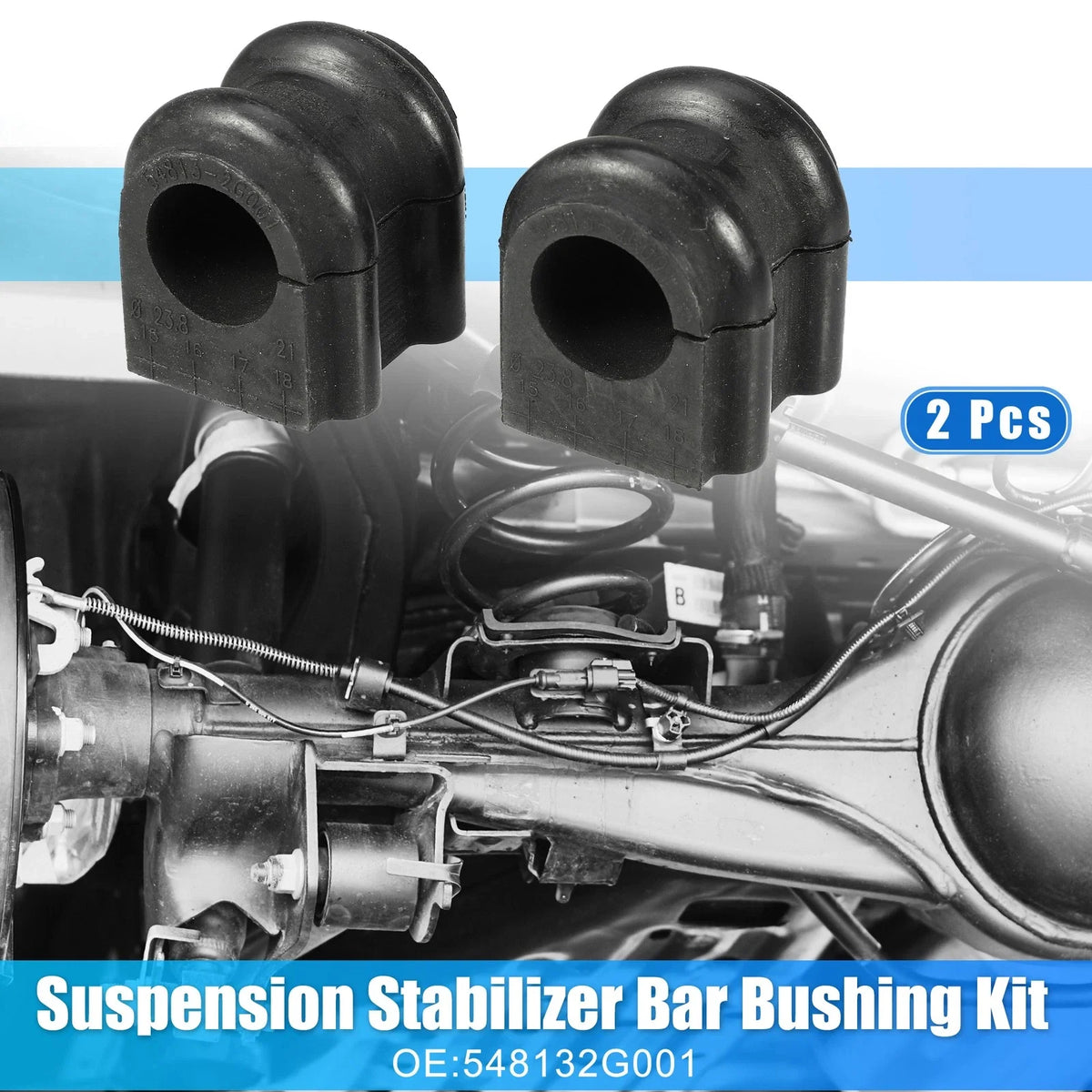 2 Pcs Suspension Stabilizer Bar Bushings No. 548132G001 for Kia Optima Rondo (2006–2013)