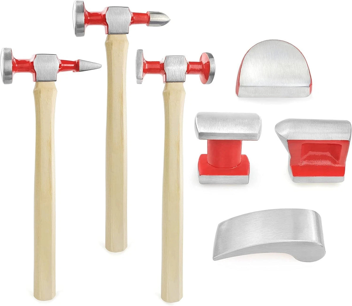 7-Piece Auto Body Repair Tool Set for Car (Carbon Steel)