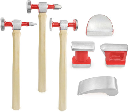7-Piece Auto Body Repair Tool Set for Car (Carbon Steel)