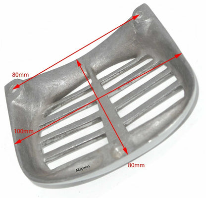 Horn Cast Grill Alloy Polished for Lambretta LI Series 3 (1960–1970)
