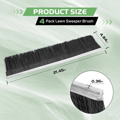 42” Tow Behind Lawn Leaf Sweeper for Agri-Fab (No Part Numbers)