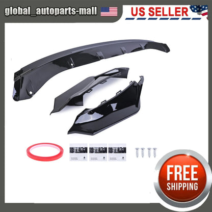 V Style Front Bumper Lip Splitter for BMW G80 G82 G83 M3 M4 (2021–2026)