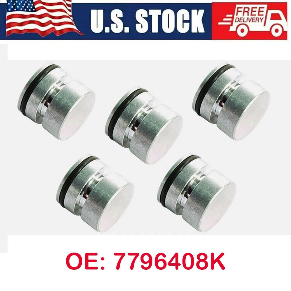 5X O-Ringed End Plug Kit for 4L60-E 4L65-E 4L70-E (Sonnax 777964-08K 77964-08K)