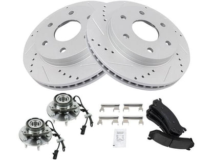 Set of 4 Brake Pads and Rotors for Cadillac Escalade ESV (2015–2020) 55264RSNP