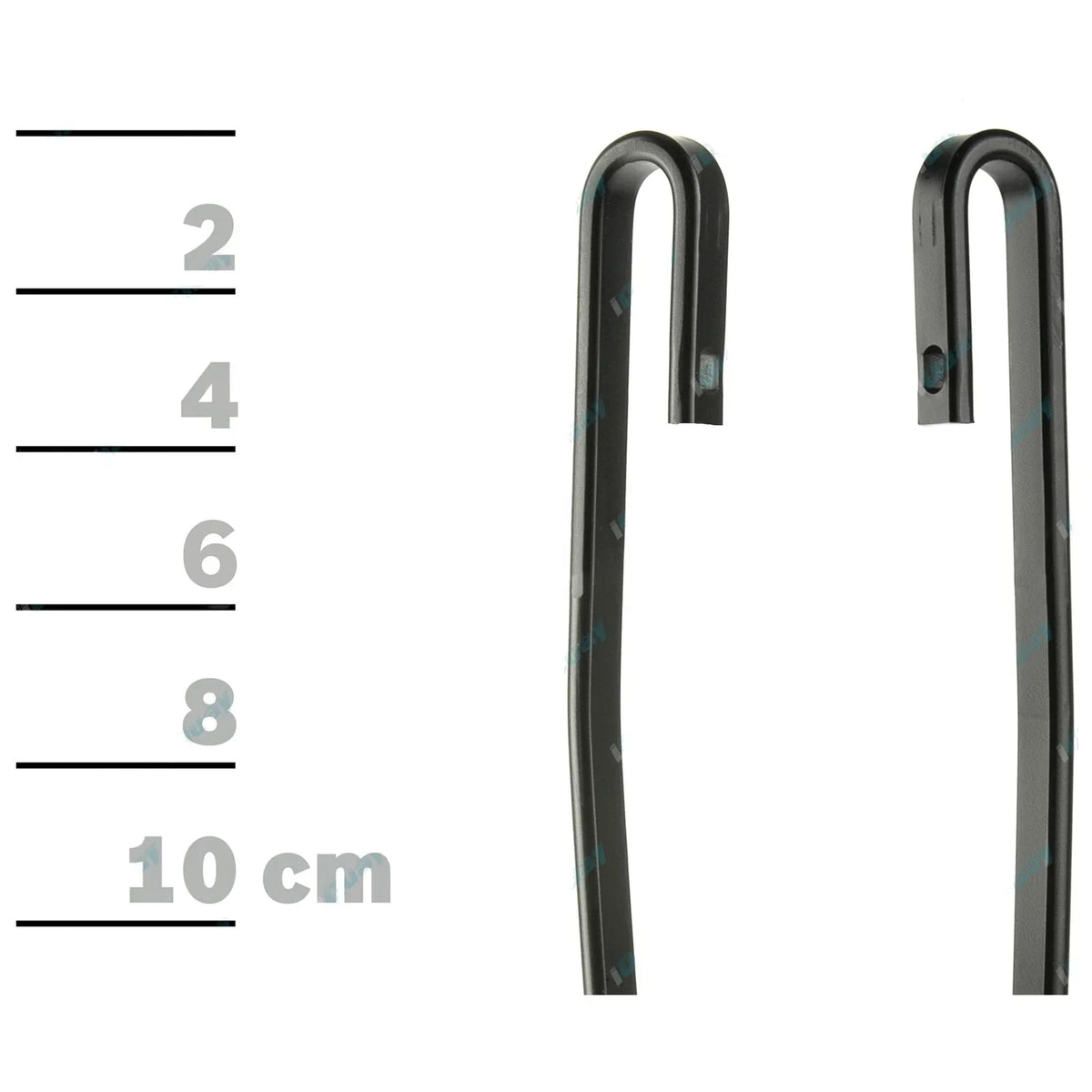 Front Pair Bosch Eco Wiper Blades for Nissan Urvan E24 4cyl 2.4L 2.7L 1987~1993