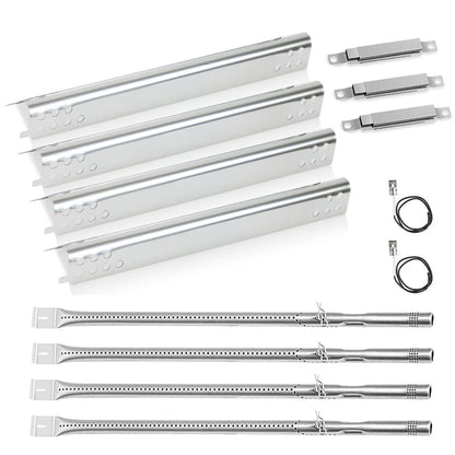 4-Pack Grill Replacement Parts for 17 3/4" Burner & 16 15/16" Heat Plate