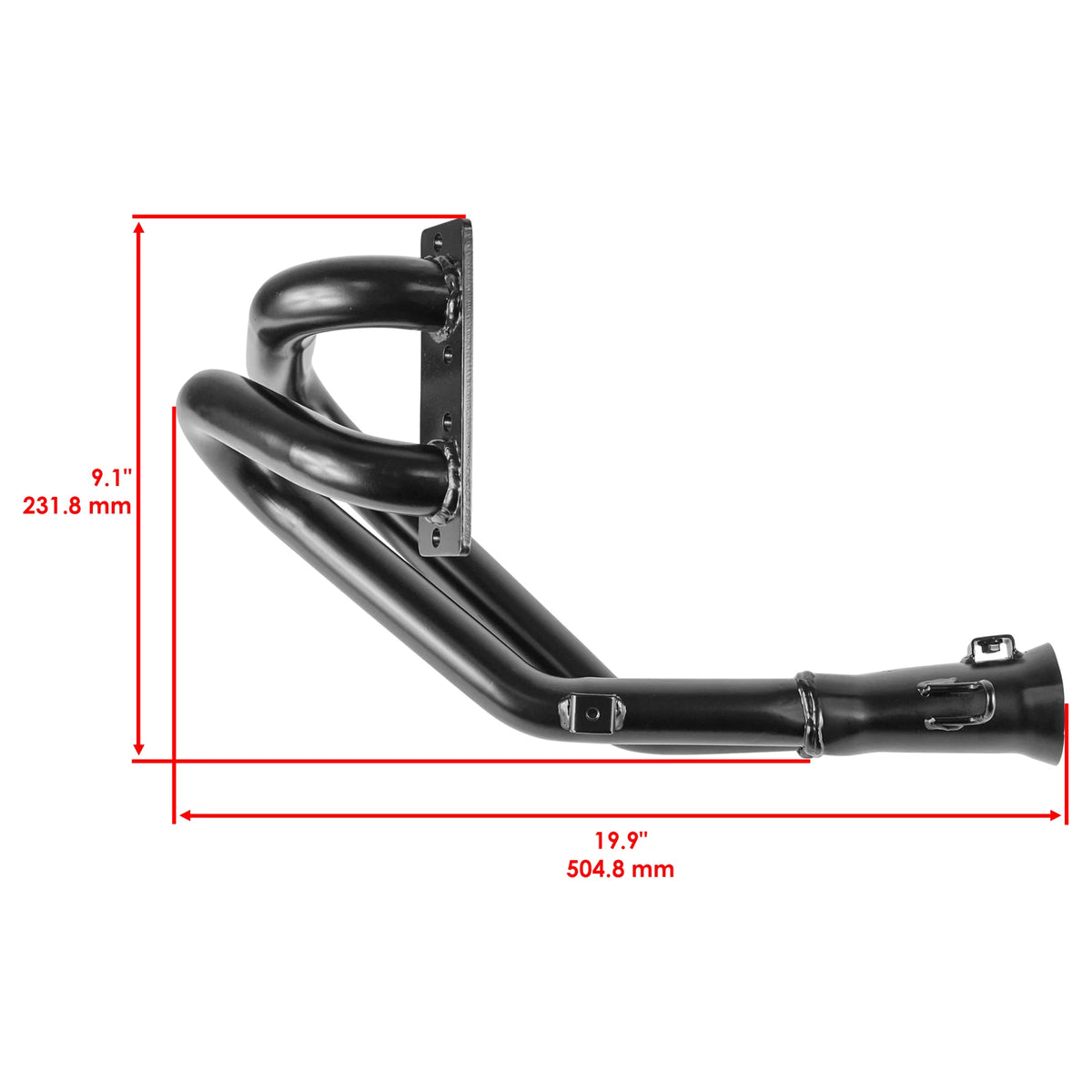 Celox Exhaust Pipe for Polaris RZR 800 EFI (2011–2014) / RZR S 800 EFI (2009–2013) EP109 - HHR