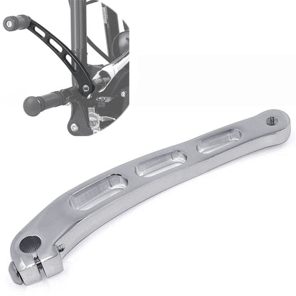 Chrome Billet Aluminum Foot Shift Lever for Harley Dyna FLD FXD FXDF (1991–2017)