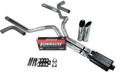 3" Dual Exhaust Kit for Dodge Ram 1500 (2009–2018) - Flowmaster Super 44