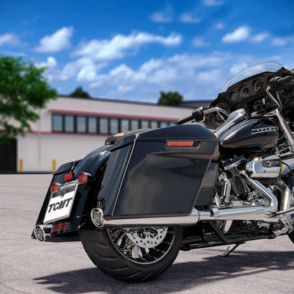 5" Stretched Hard Saddlebags for Harley Electra Glide, Road Glide, Street Glide (2014–2024)