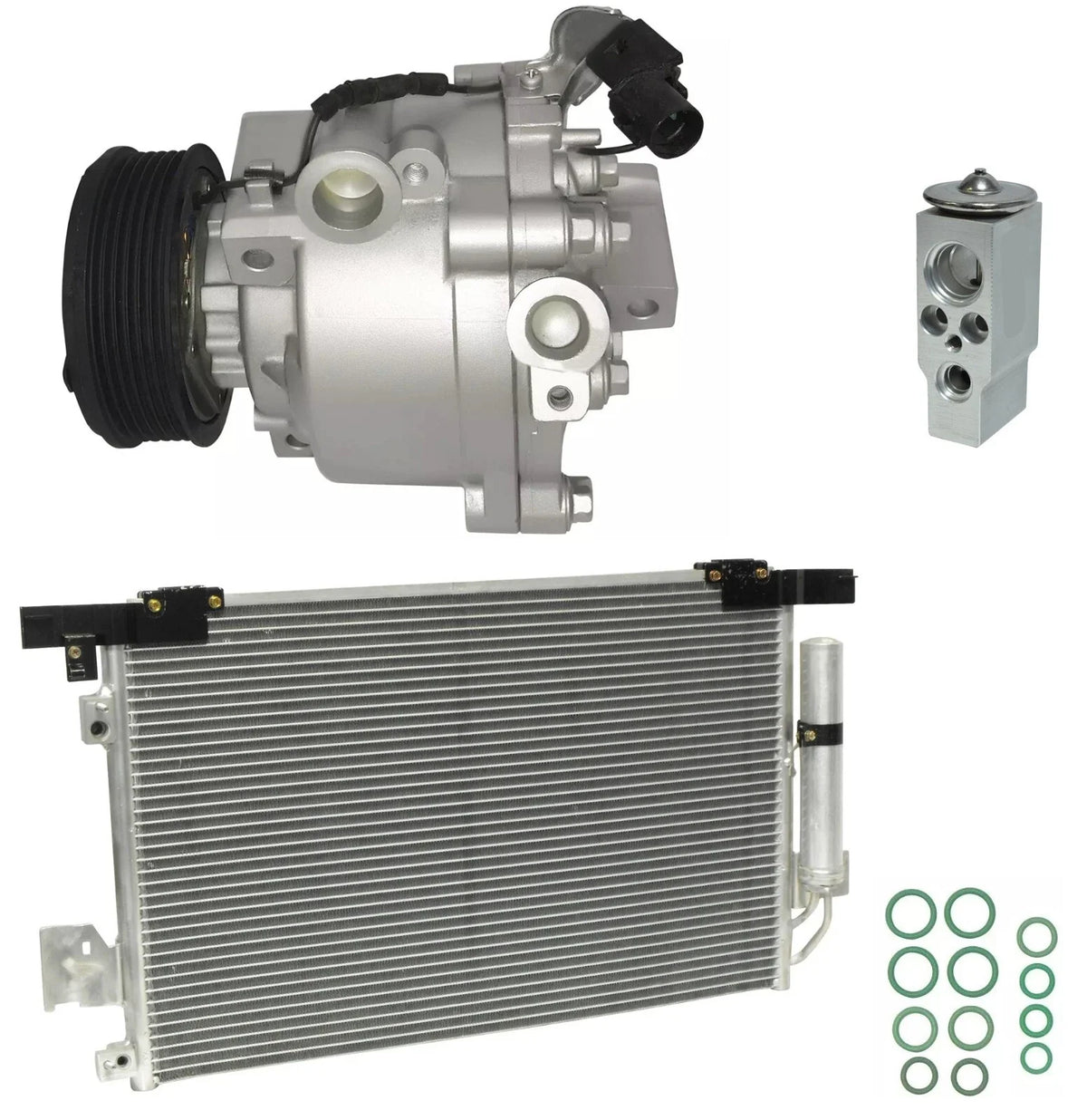 AC Compressor Kit With Condenser for Mitsubishi Outlander 2.0L (2010–2019)