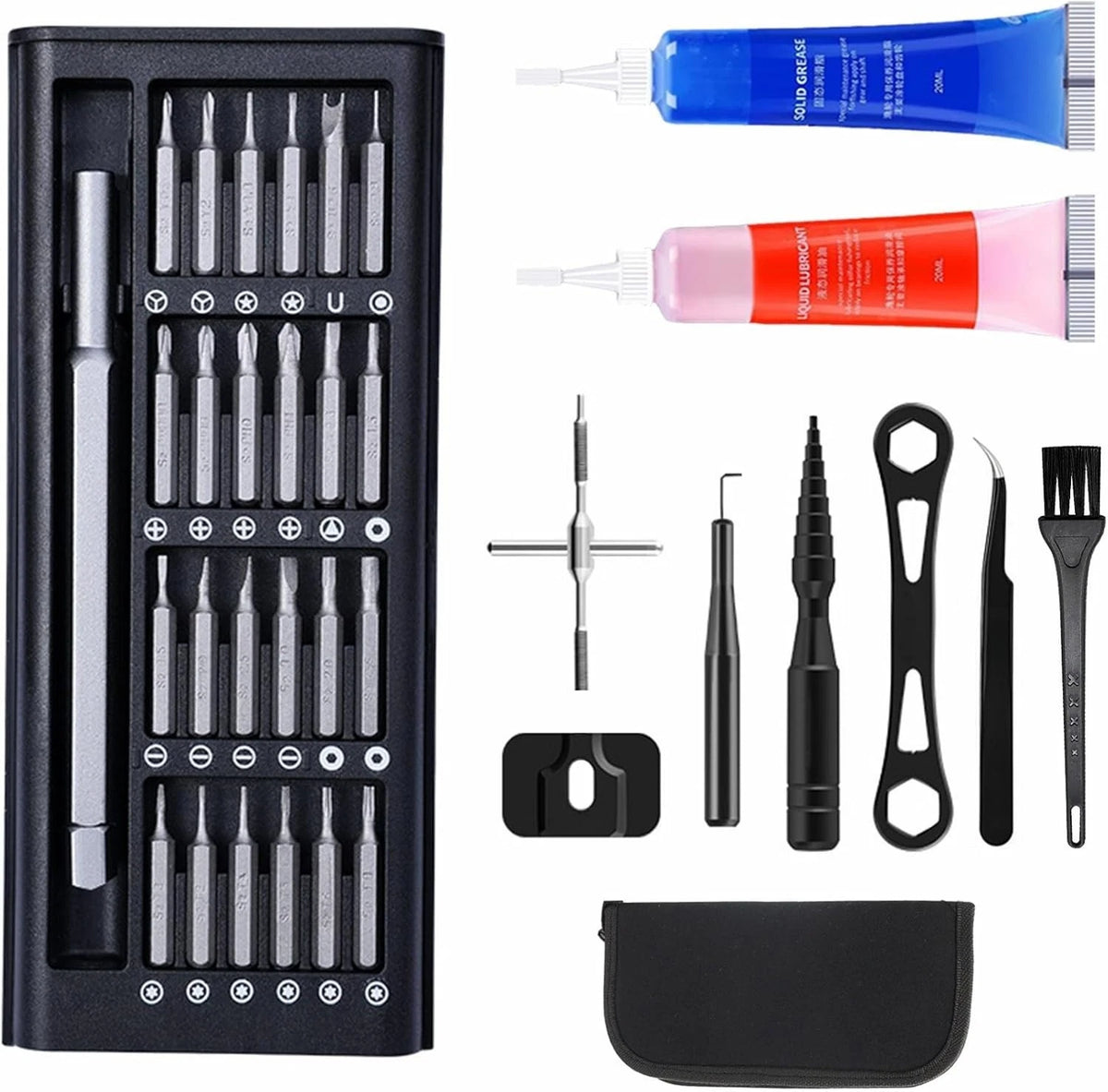 24-in-1 Fishing Reel Tool Kit - Corrosion-Resistant