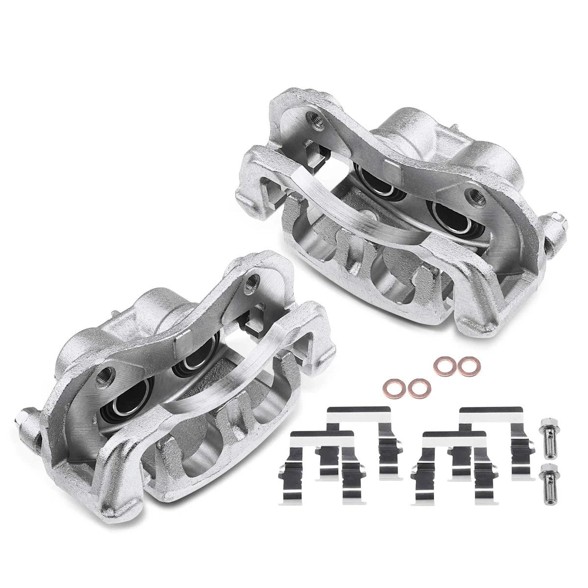 2X Brake Calipers Front for Mitsubishi Eclipse Eagle Talon (1995–1998) 18074582, 18B4670, 18B4671