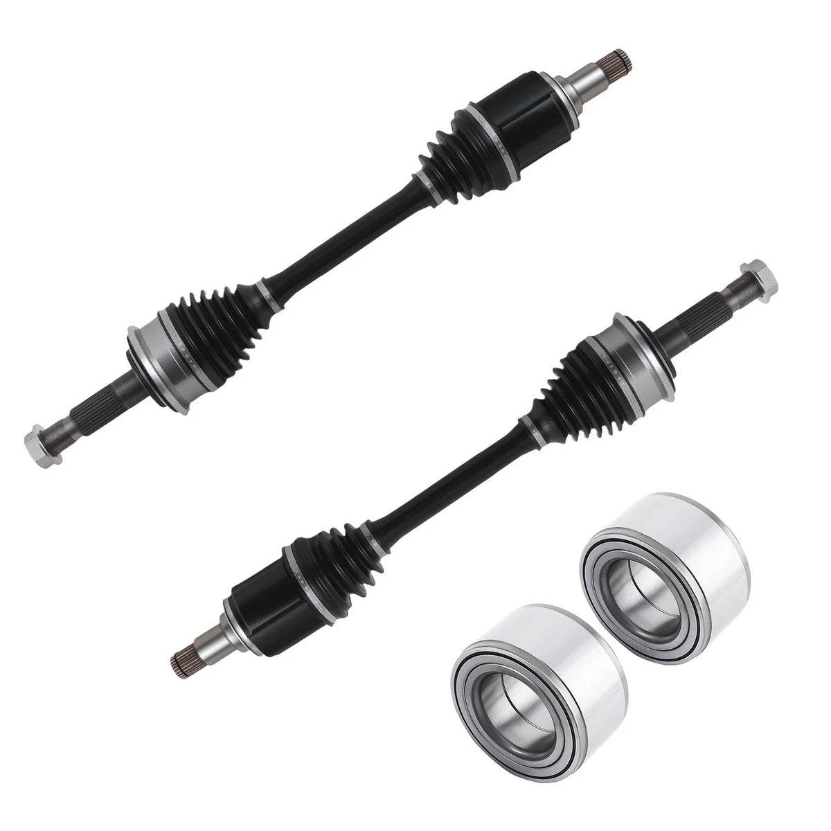 Front CV Axle Shaft & Wheel Bearing Set for Toyota Sequoia Tundra (2000–2007)