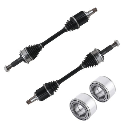 Front CV Axle Shaft & Wheel Bearing Set for Toyota Sequoia Tundra (2000–2007)
