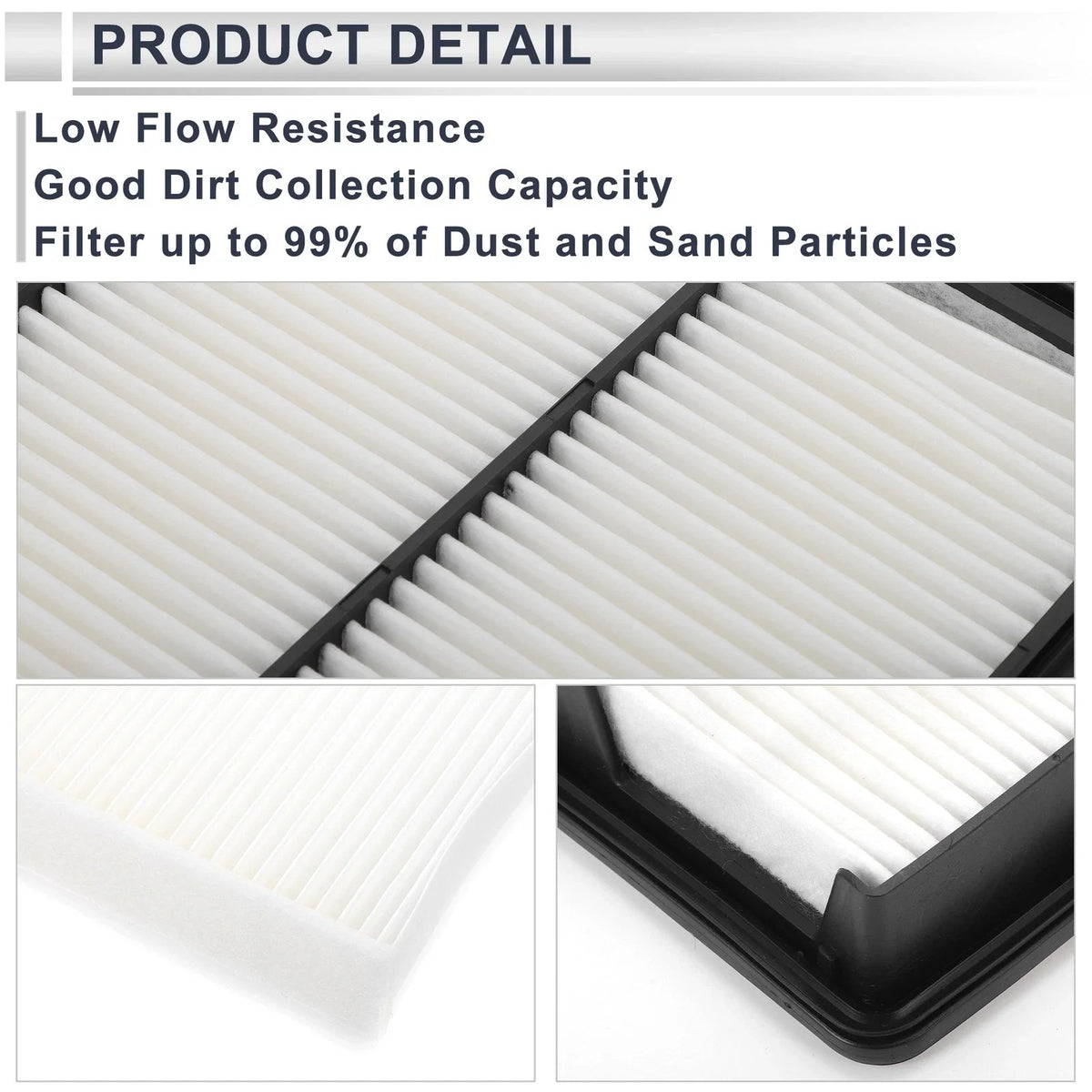 Engine Cabin Air Filter Combo No.17220RNAA00 for Honda Civic 1.8L (2006–2011)
