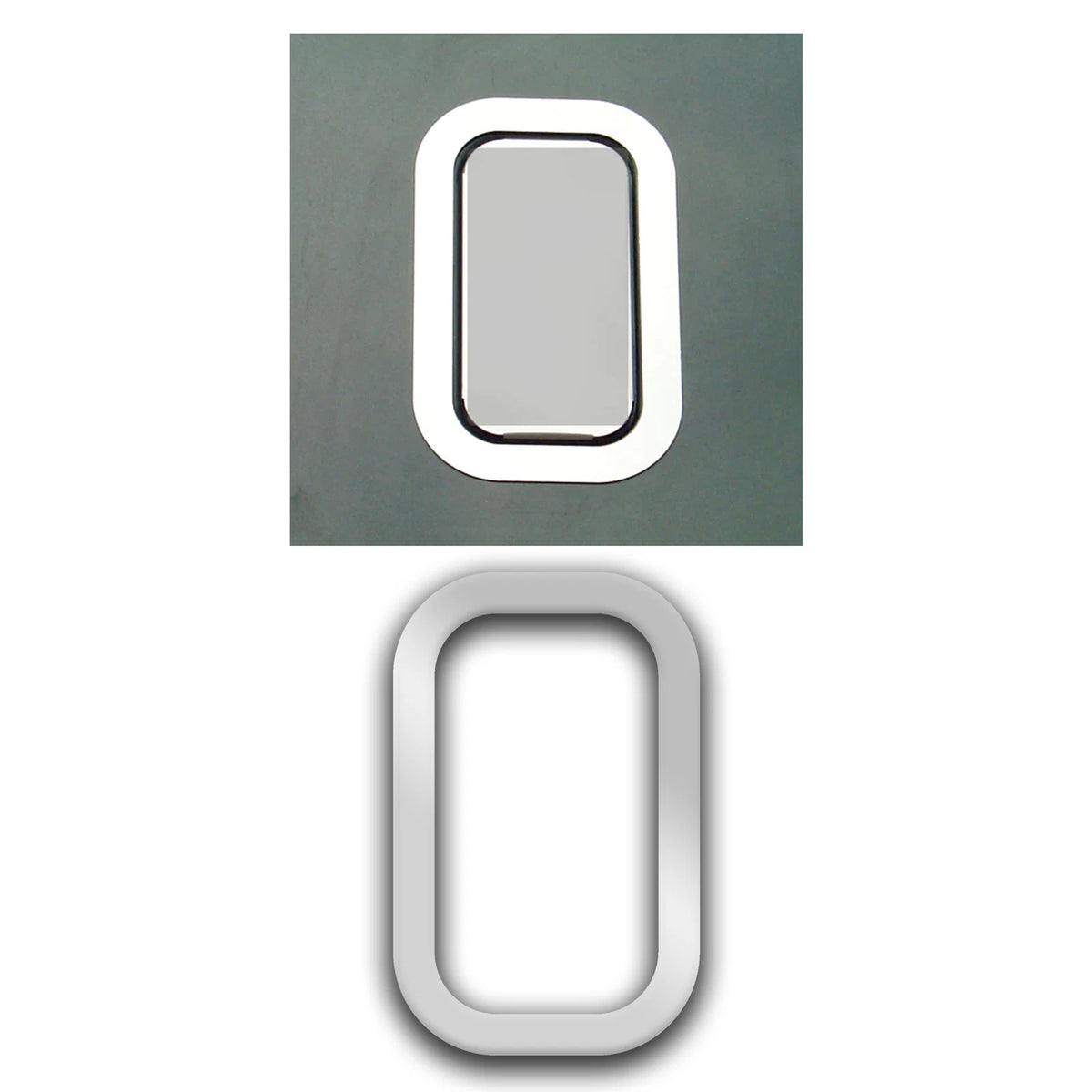 Stainless Steel Sleeper Vent Trim for Columbia Century (65626061300224)