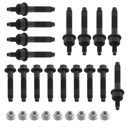 Exhaust Manifold Stud Bolt Nut Kit for Dodge Charger 5.7L V8 (2003–2008)