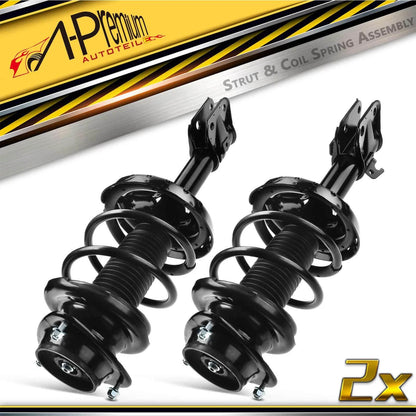 Front Strut Assembly w/ Coil Springs for Subaru Impreza (2004–2007) 1331750R, 1331750L