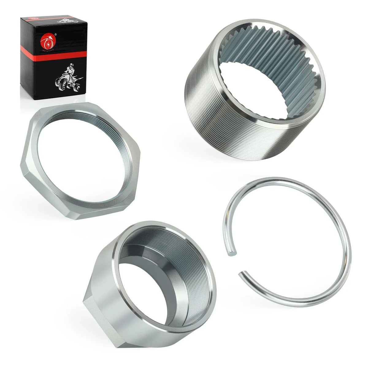 Axle Lock Nut Clip Jam Sleeve Honda ATC250R TRX250R (1981–2009)