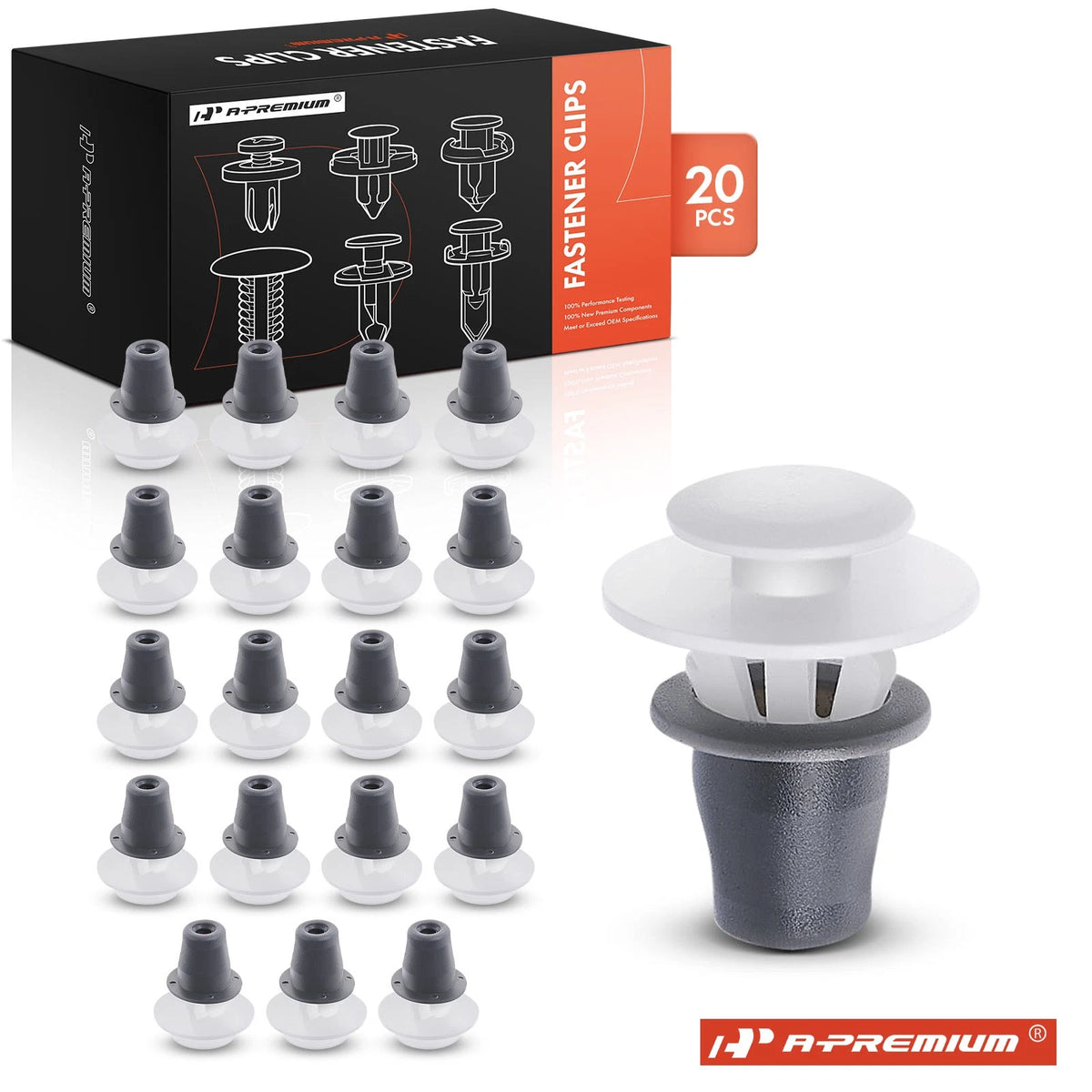 20Pcs Moulding Clips Retainer for VW Jetta (21509)