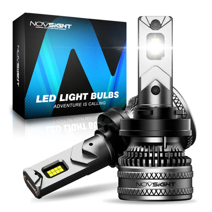 H11 LED Headlight Bulbs for NOVSIGHT (6500K, 40000LM, 200W)