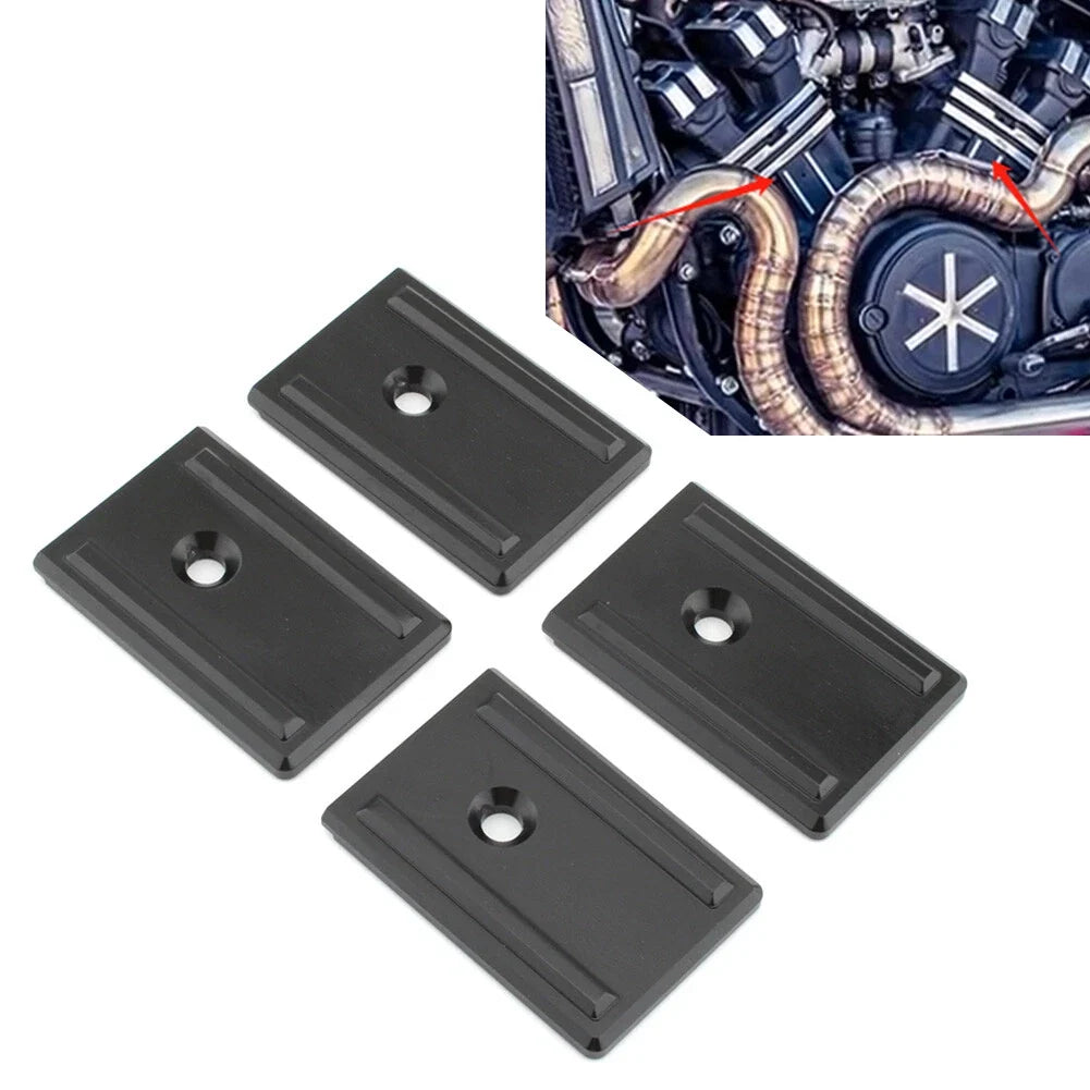 Motor Engine Decorative Cover Kit for Yamaha V-Max VMax 1200 (1994–2007) Black