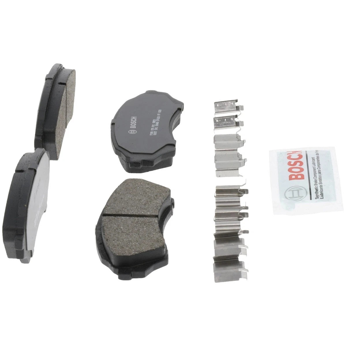 2X BC798 Brake Pad Set Front for Mazda Protege (1999–2002)