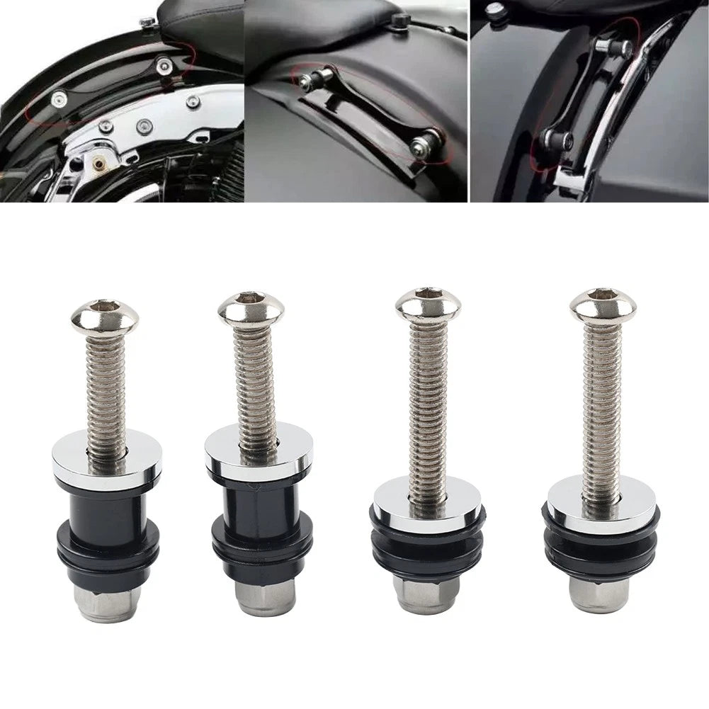 Sissy Bar Backrest Docking Hardware Set for Harley Sportster 883 1200 (2004–2020)