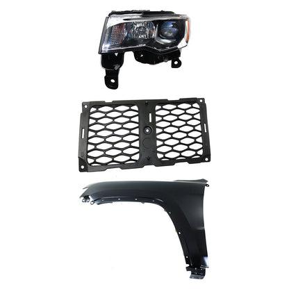 Fender Kit for Jeep Grand Cherokee (2017–2021) Front Driver Side