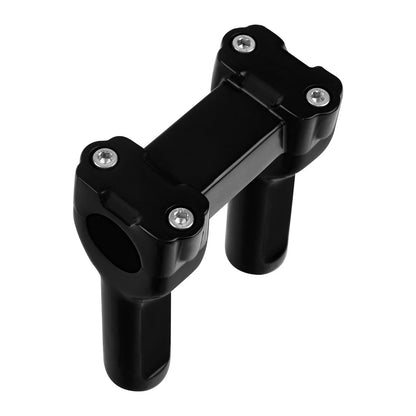 4" Handlebar Bar Risers for Harley Dyna Softail Fatboy Deluxe (Fits 1 1/4")