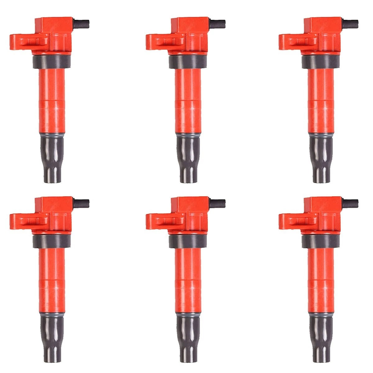 Set of 6 Ignition Coils for Hyundai Santa Fe XL (2007–2019) 7805-2160J-06