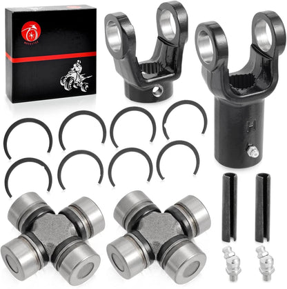 Front Drive Prop Shaft Yoke & U-Joint Kit for Polaris Scrambler 400 500 (1995–2002) - 3260133