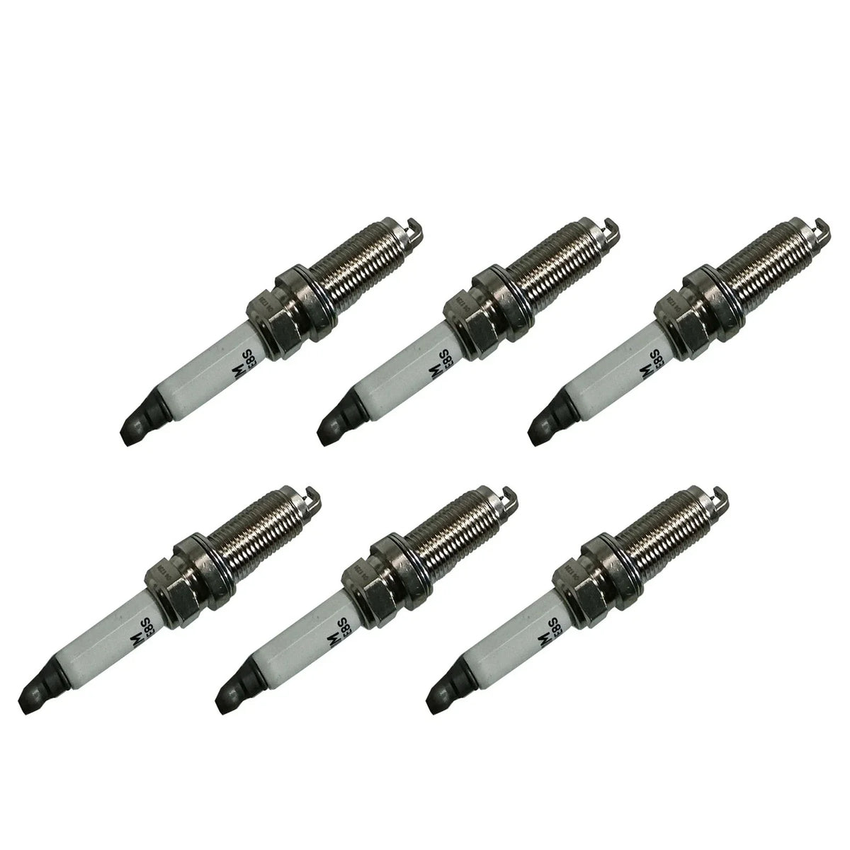 Set of 6 Spark Plugs for Land Rover Discovery, Range Rover 3.0L 93476 SILZKAR7E8S