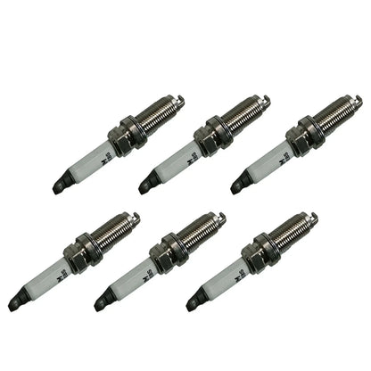 Set of 6 Spark Plugs for Land Rover Discovery, Range Rover 3.0L 93476 SILZKAR7E8S