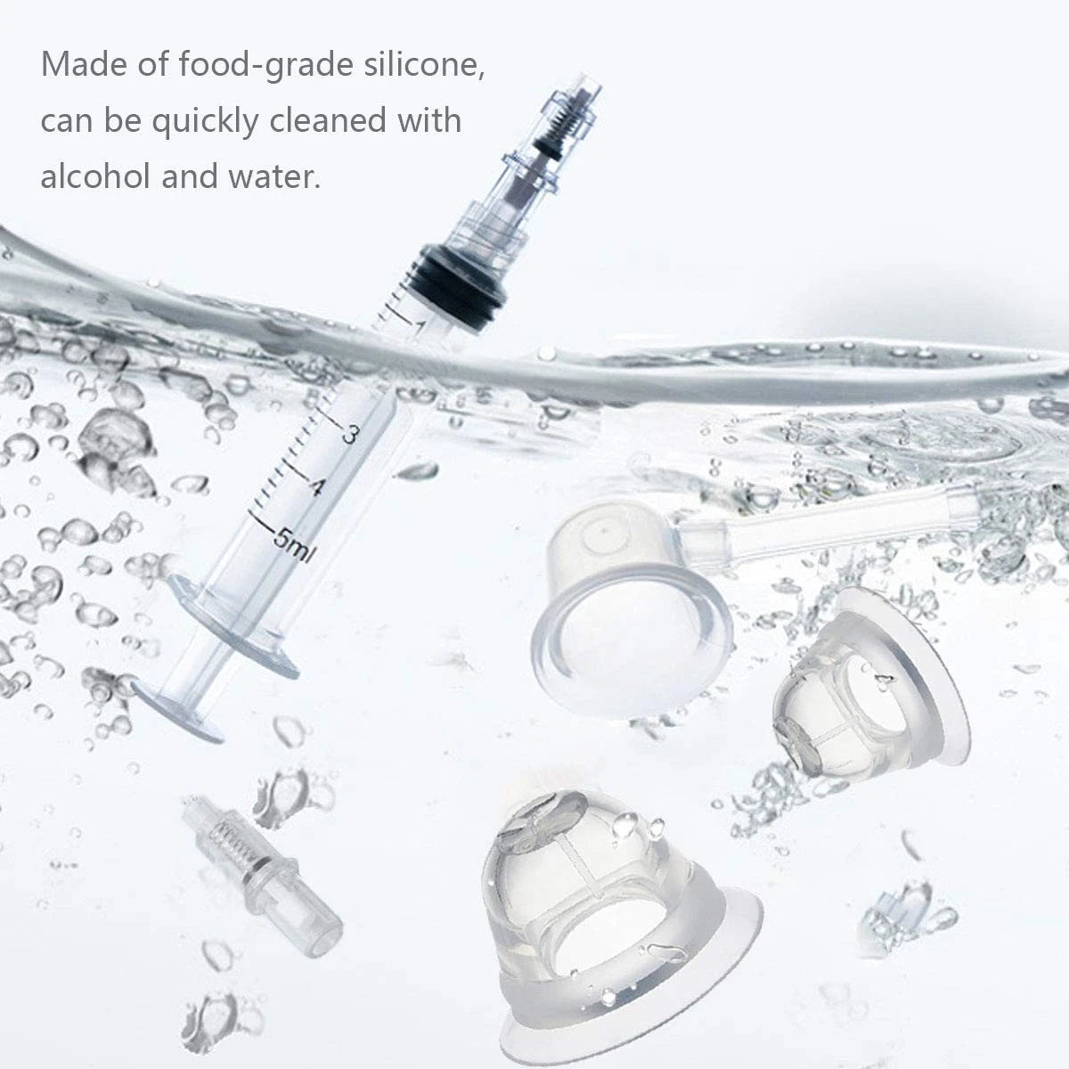 2X Inverted Nipple Corrector Puller for Gipizi Aspirator Set