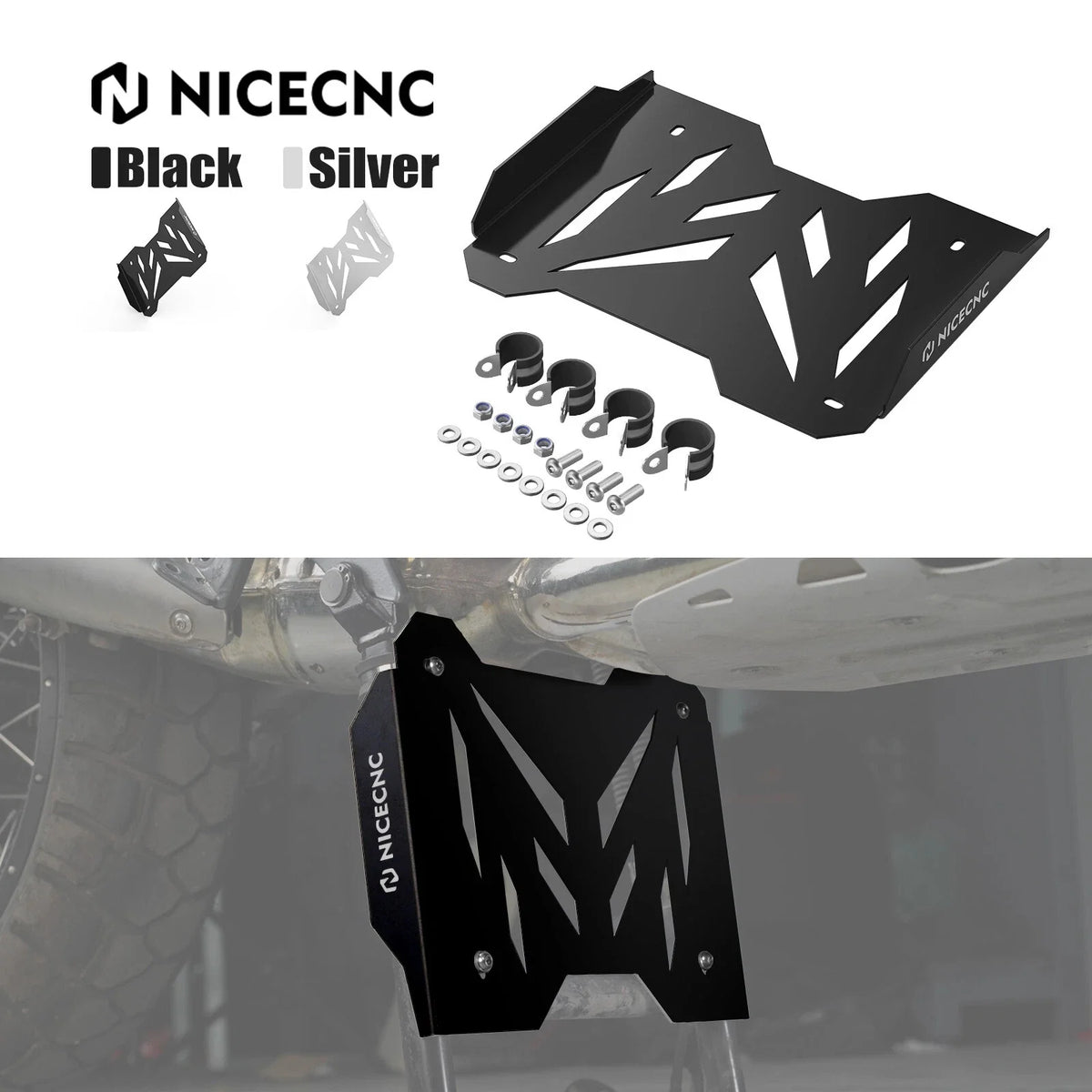 Center Stand Protection Plate for BMW R1250GS (2019–2023)