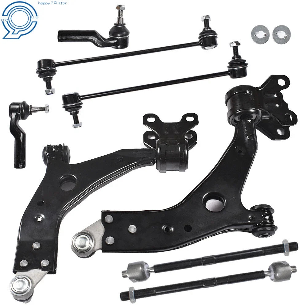 Set of 4 Front Control Arms Ball Joints Sway Bar Links for Ford Escape (2013–2018)