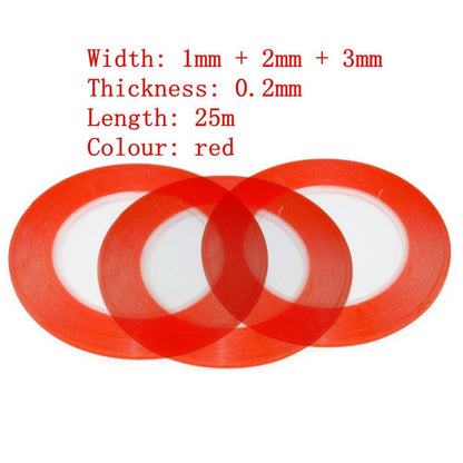 Set of 3 Double Sided Sticky Adhesive Tape for Cell Phone Repair