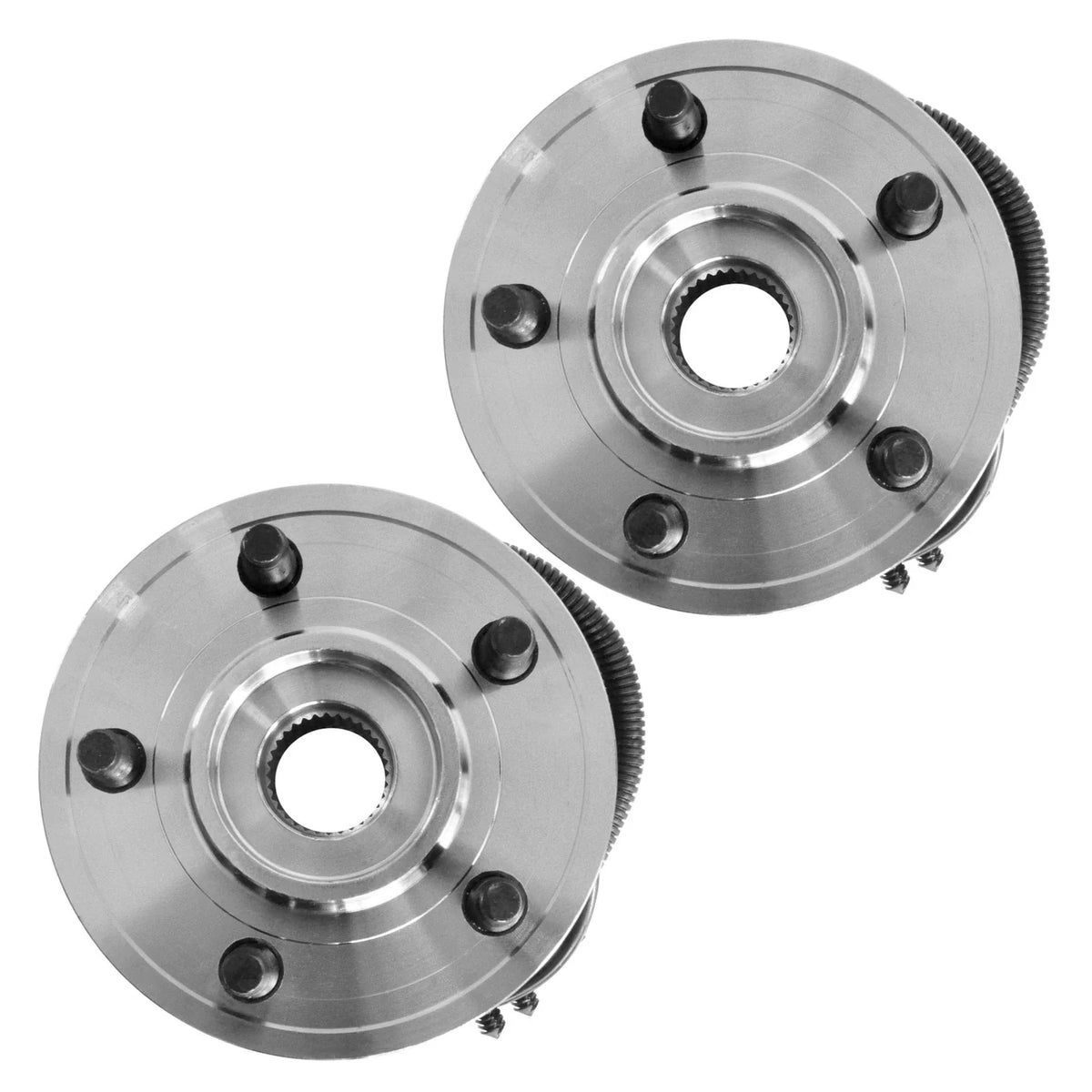 2X Front Wheel Bearing & Hubs 513270 for Jeep Liberty, Dodge Nitro (2008–2012)