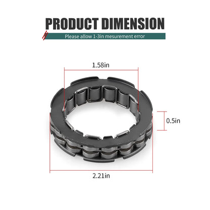 One Way Starter Clutch Bearing for Yamaha Kodiak Grizzly 400 450 (1993–2006) 5GH-16664-00-00