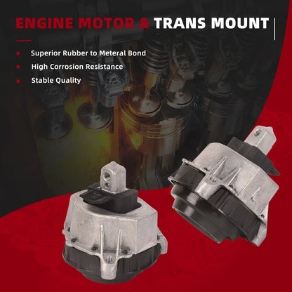 2X Engine Motor Mounts for BMW Z4 230i 330i 430i (2019–2023)